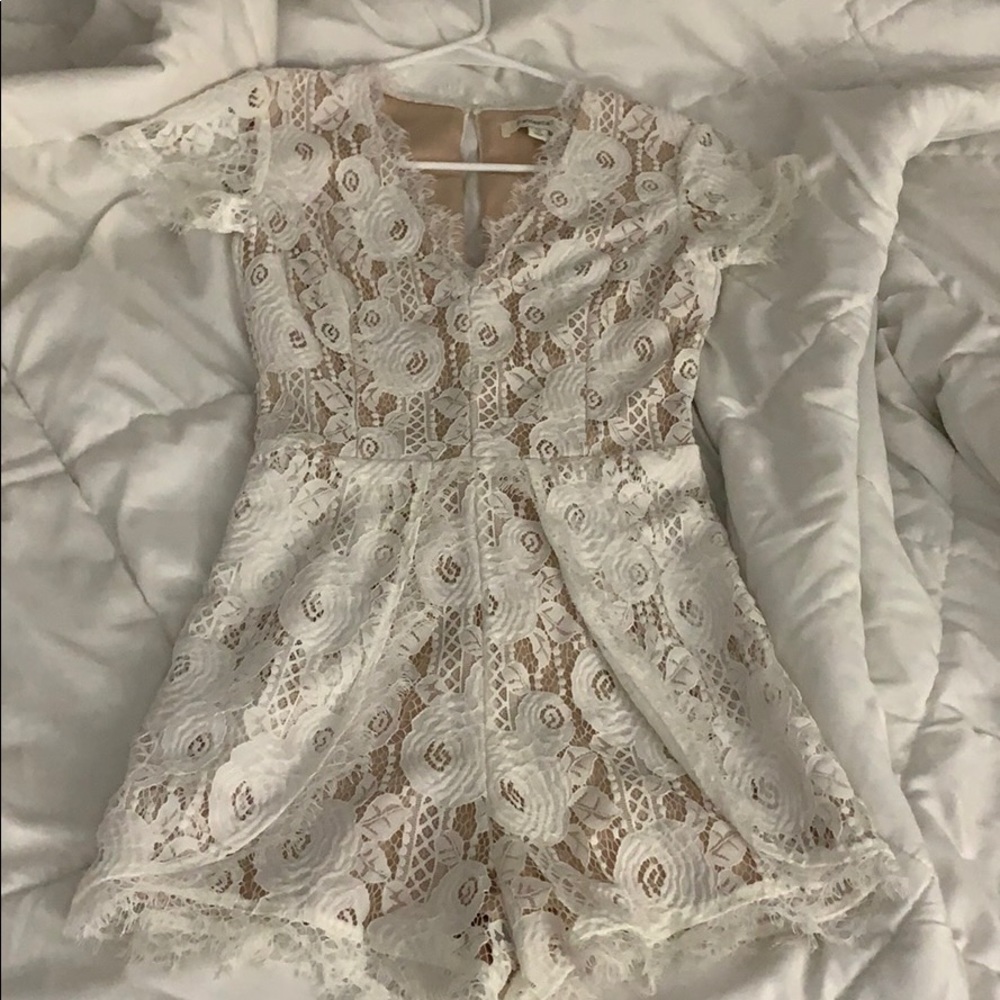 Francescas Lace Romper
